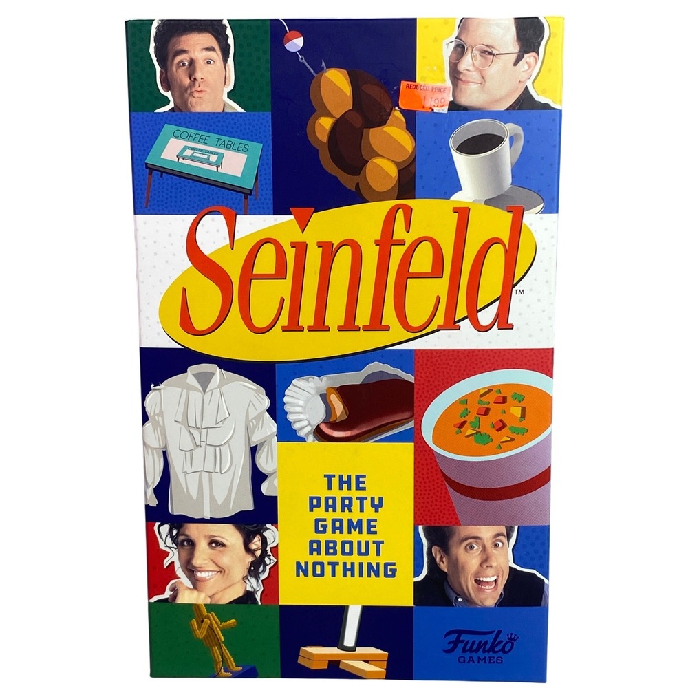 Funko Games Jerry Seinfeld TV Show The Party Game‎ About Nothing, NEW Sealed